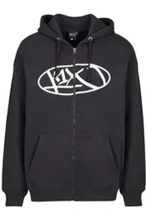 K1X Sweatjacke Herren KXM241-061-1 Badge Zip Hoody schwarz M