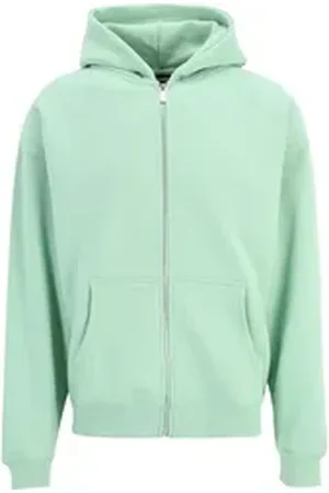 2Y Sweatjacke Herren 2Y Basic Oversize Zip-Hoodie blau M