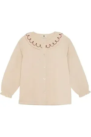 Enfant EN FANT Langarmbluse ENShirt Woven moderne Langarmbluse goldfarben 140