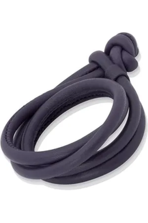 Unique Quarzuhr Lila Lederarmband für Clipcharms CA0004