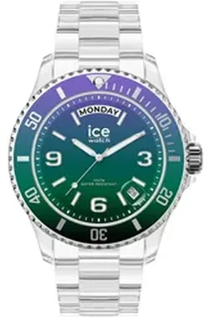 Ice-Watch Quarzuhr Unisex Uhr ICE clear sunset 021433 Purple green, (1-tlg)
