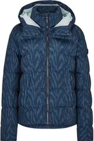 Ziener Skijacke TUSJA lady (jacket ski) leaves navy print 38