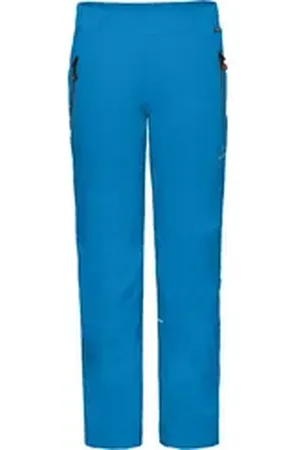 Bergson Regenhose NALLE Thermo Kinder (Über) Regenhose, leicht wattiert, 12000 mm Wassersäule, Norm blau 152