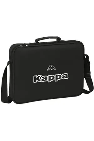 Kappa Rucksack Schultasche Black Schwarz 38 x 28 x 6 cm schwarz
