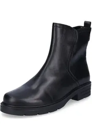 Gabor Damen Leder Stiefelette schwarz Stiefelette schwarz 38,5 EU