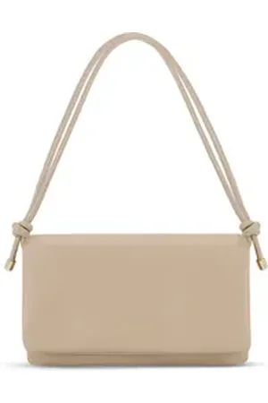 Expatrié Umhängetasche Juliette 2in1 Clutch und Umhängetasche Damen, 2-in-1 Umhängetasche und Clutch, Abnehmbarer Gurt beige