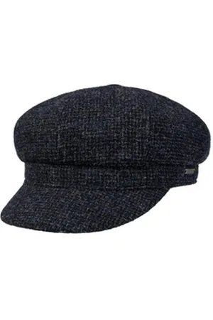 Stetson Ballonmütze (1-St) Baker-Boy-Mütze mit Schirm blau XL (60-61 cm)