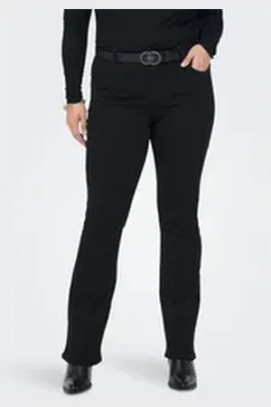 ONLY CARMAKOMA Schlagjeans CARSALLY schwarz 44