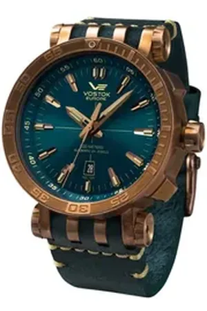 Vostok Automatikuhr Automatik Energia Rocket Bronze blau