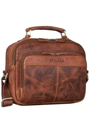 STILORD Schultertasche "Kuno" Umhängetasche Herren Leder klein Schultertasche und Handtasche