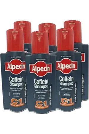 A.P.C. Haarshampoo Shampoo Coffein C1, 6 x 250ml, 6-tlg.