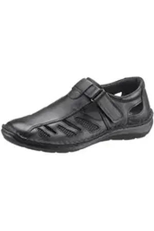 WITT WEIDEN Klettschuh Hausschuh schwarz 47 EU