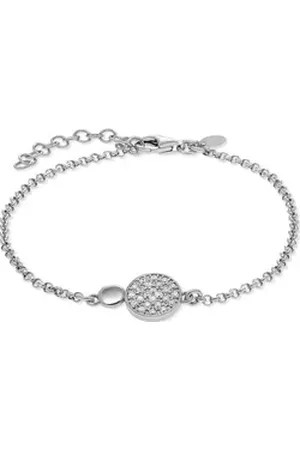 FAVS Silberarmband Damen-Armband 925er Silber 25 Zirkonia, Modern silberfarben