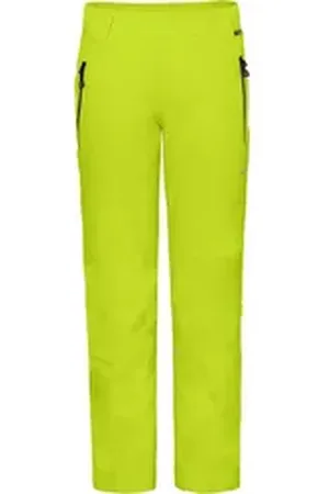 Bergson Regenhose NALLE Thermo Kinder (Über) Regenhose, leicht wattiert, 12000 mm Wassersäule, Norm grün 152