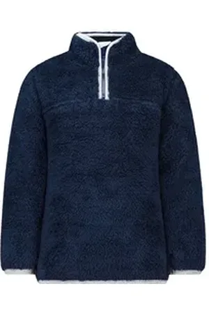 Salt & Pepper Fleeceshirt Feuerwehr aus superkuscheligem Material blau 92