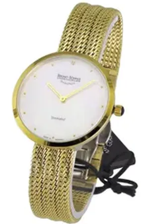 Bruno Söhnle BRUNO SÖHNLE Quarzuhr 17-23171-950 Damen Uhr Nofrit Brillant Saphirglas, Zifferblatt: mit 1 Brillanten besetzt