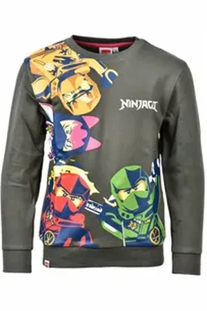 LEGO Wear ® Sweatshirt Ninjago Jungen Sweat-Pullover Größe 98 -128 cm grün 98 cm