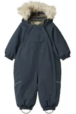 WHEAT Schneeoverall Snowsuit Nickie Tech wasserdicht, atmungsaktiv und leicht wattiert blau 92