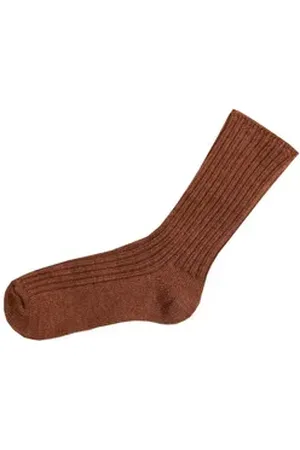 Joha Socken Woll-Socken Merinowolle orange 27/30
