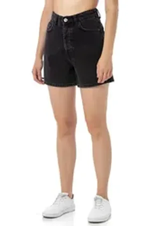 Redbridge Jeansshorts Red Bridge Damen Jeans Shorts kurze Hose Hot Pants schwarz W30