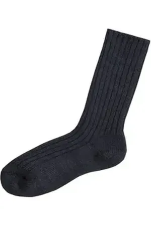 Joha Socken Woll-Socken Merinowolle grau 27/30
