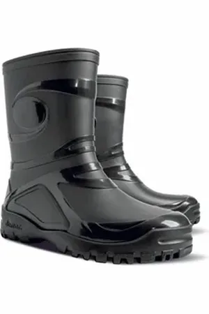 Demar Young 2 Jugend Gummistiefel Regensteifel Gartenstiefel Schwarz Gummistiefel 42 EU