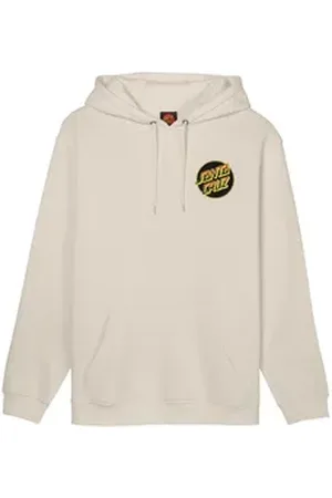 Santa Cruz Hoodie Hoodie Kendall Wolf Dot (1-tlg) weiß L