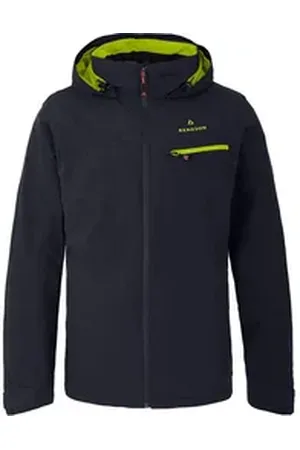 Bergson Regenjacke TALLMOS Herren Regenjacke, Netzfutter, 20000 mm Wassersäule, Langgrößen, nach blau lang | 114