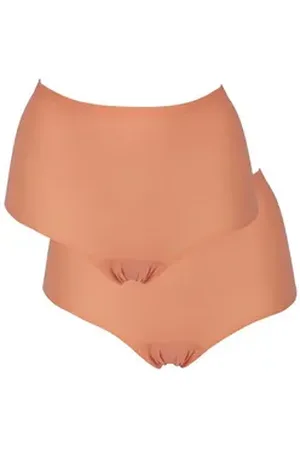 After Eden High-Waist-Hipster UNLIMITED mit schlichtem Design rosa