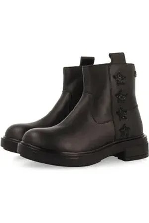 Gioseppo KISBER Chelseaboots Winterboots, Plateauboots, Schlupfstiefel mit Blockabsatz schwarz 34 EU