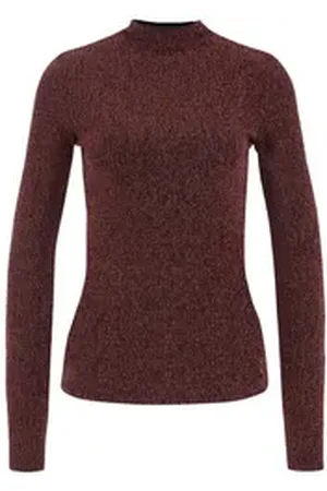 WE Fashion Langarmshirt braun S