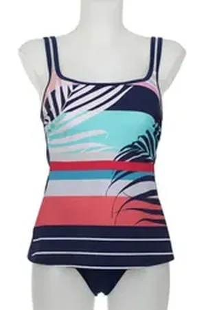 Sunmarin Bügel-Tankini Prothesentankini NACHTBLAU/MULTICOLOR blau 44C