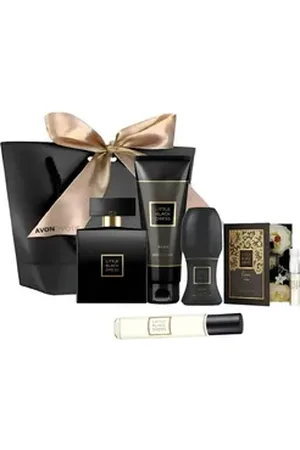 Avon Pflege-Geschenkset LITTLE BLACK DRESS Parfüm Spray 50ml, Taschenspray 10 ml, Bodylotion 125 ml, Deoroller 50 ml, Damenmode, Luxusduft, Blumiger, Modeklassiker., 6-tlg., Damenparfum, Hautpflege, Blumiger Duft, Duftklassiker