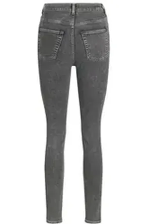 JJXX Skinny-fit-Jeans JXVienna (1-tlg) Plain/ohne Details grau L