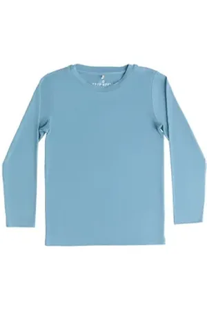 TrueNorth Langarmshirt Kinder Langarmshirt blau 128