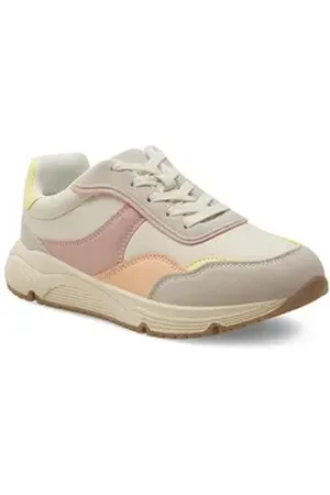DeeZee Sneakers Mädchen CS5860-04 Beige, Bunt Sneaker beige|bunt 33 EU
