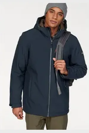 Polarino Winterjacke atmungsaktiv, wasserabweisend, winddicht blau 44