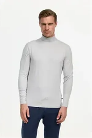 Zuitable Rollkragenpullover DiRolf 402 grau S