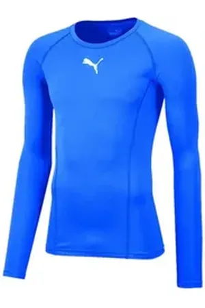 PUMA Funktionsshirt LIGA Baselayer Warm Longsleeve Kids dryCELL blau 128