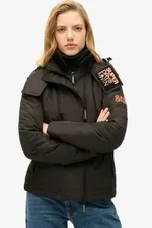 Superdry Outdoorjacke HOODED MTN WINDBREAKER JACKET schwarz XS