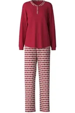 Calida Pyjama Family & Friends Damen (2 tlg) rot S (40/42)