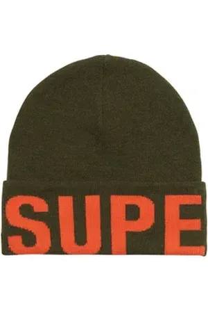 Superdry Beanie BRANDED KNITTED BEANIE HAT rot