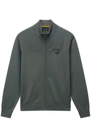 Napapijri Strickjacke Herren Strickjacke DERRI FZ (1-tlg) grün XL