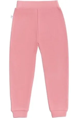 Leela COTTON Sweathose Piquéhose rosa 86/92