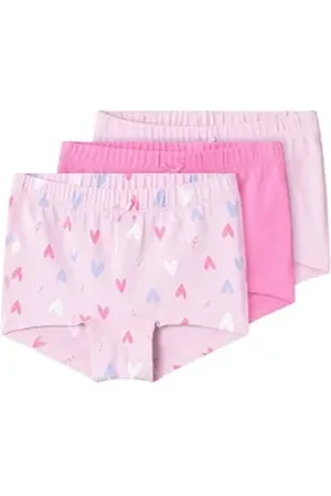 NAME IT Slip NMFTIGHTS 3P PINK HEARTS rosa 104