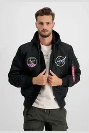 Alpha Industries Bomberjacke MA-1 VF Hood Dark Side XXL