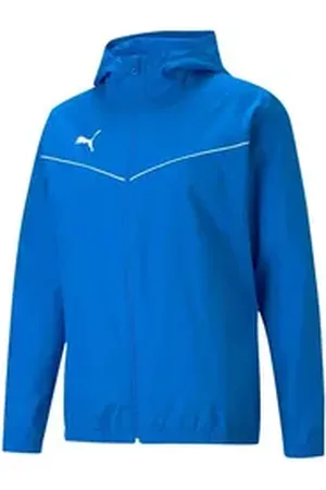 PUMA Regenjacke teamRISE Allwetterjacke Trainingsjacken Atmungsaktivität blau 2XL