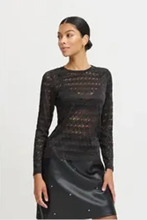 B YOUNG Longsleeve BYRUBI modisches Longsleeve schwarz M