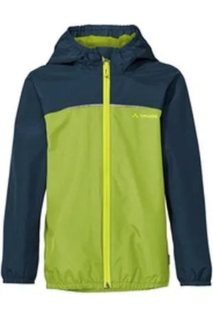 Vaude Outdoorjacke Kids Turaco Jacket III (1-St) leichte Kinder Regenjacke zum "Immerdabeihaben" blau 92