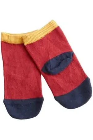 Leela COTTON Socken Kinder Socken - 6er Pack blau|bunt|gelb|rot 24/26